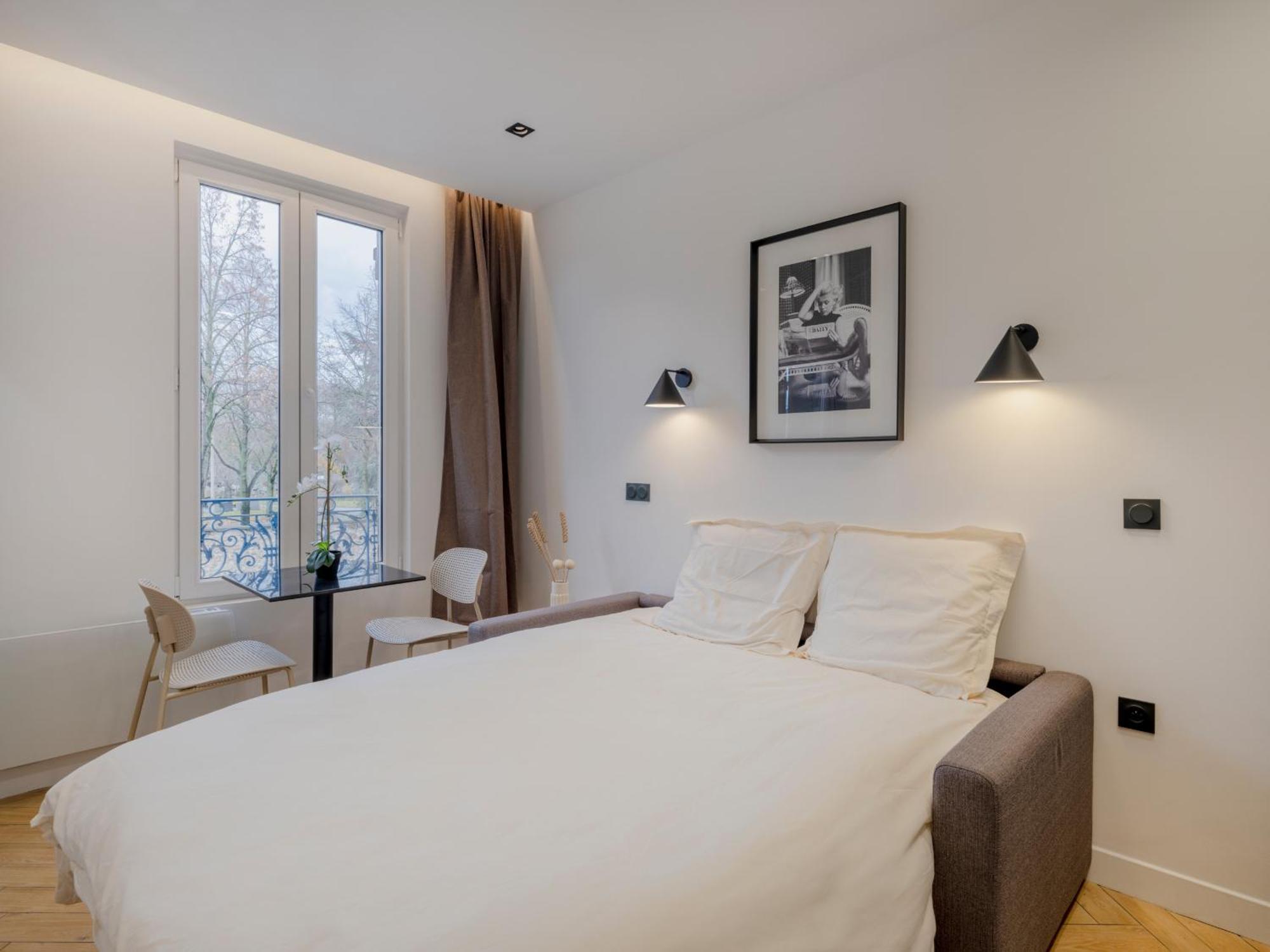 Charming Studio In Pantin Bagian luar foto